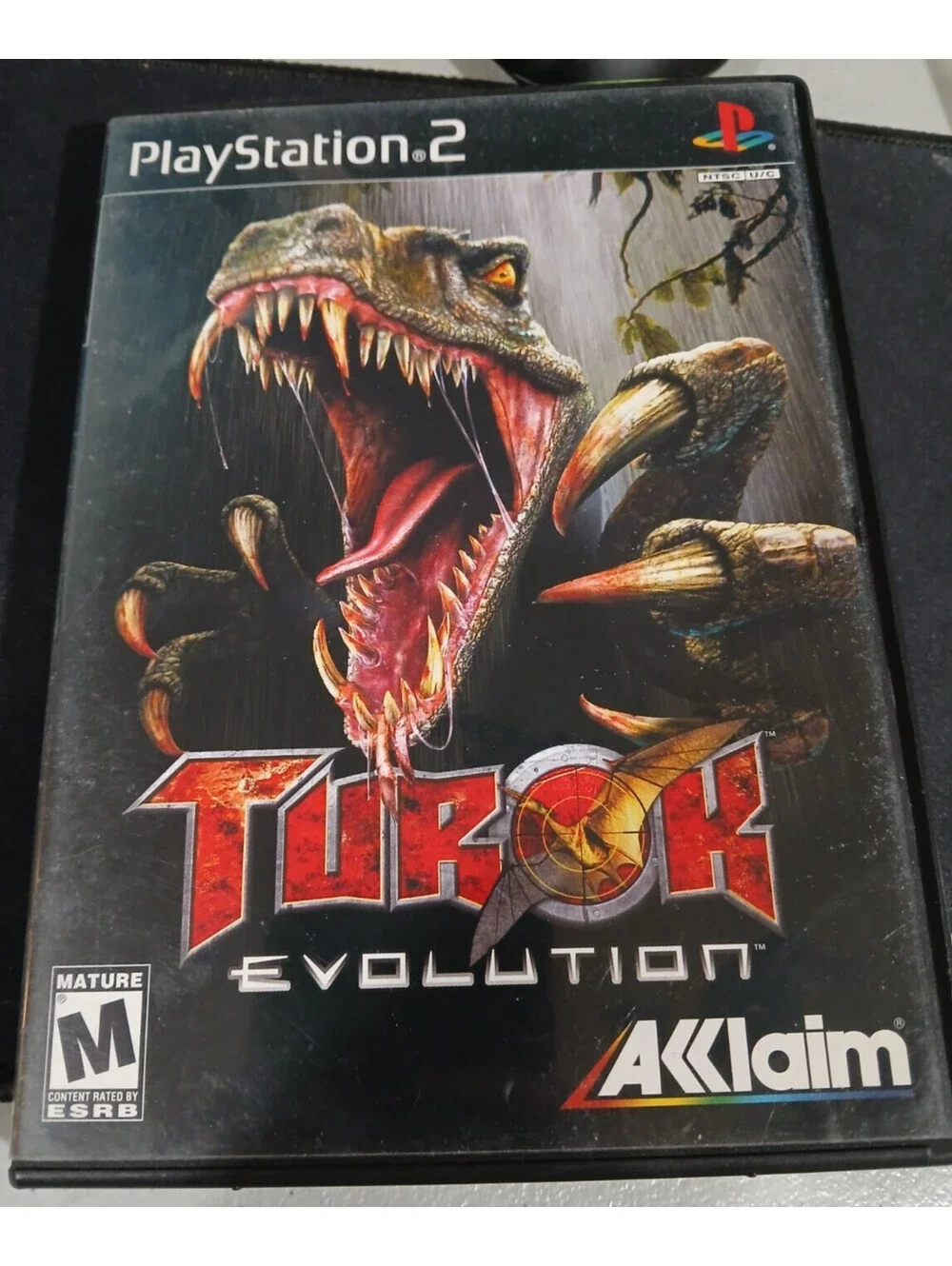 Turok: Evolution (Sony PlayStation 2, 2002) Game & Case